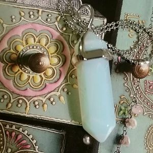 NEW Opalite crystal necklace
